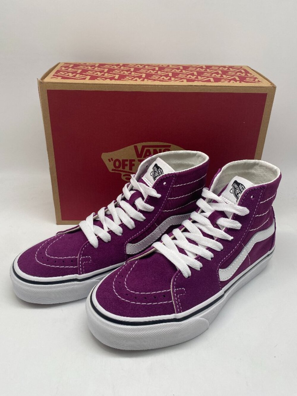 VANS SK8-HI TAPERED DARK PURPLE US WOMEN SIZE 5.5